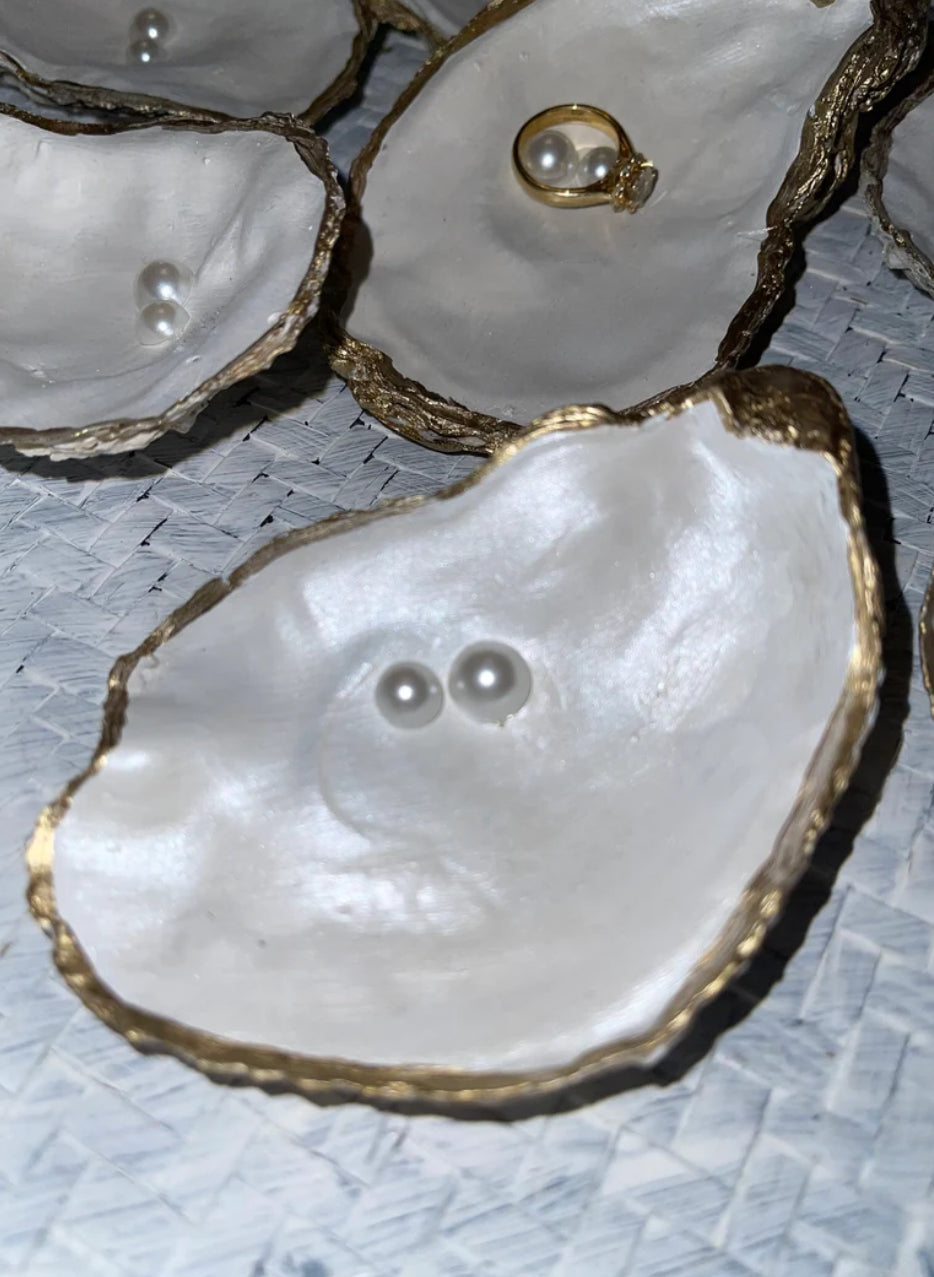 Pearl Oyster Jewelry Dish