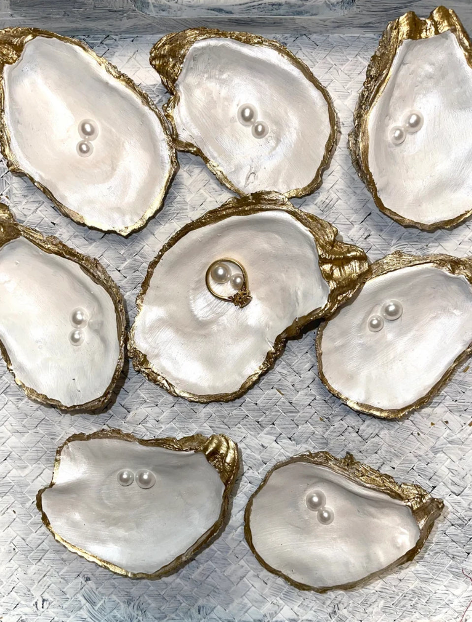 Pearl Oyster Jewelry Dish