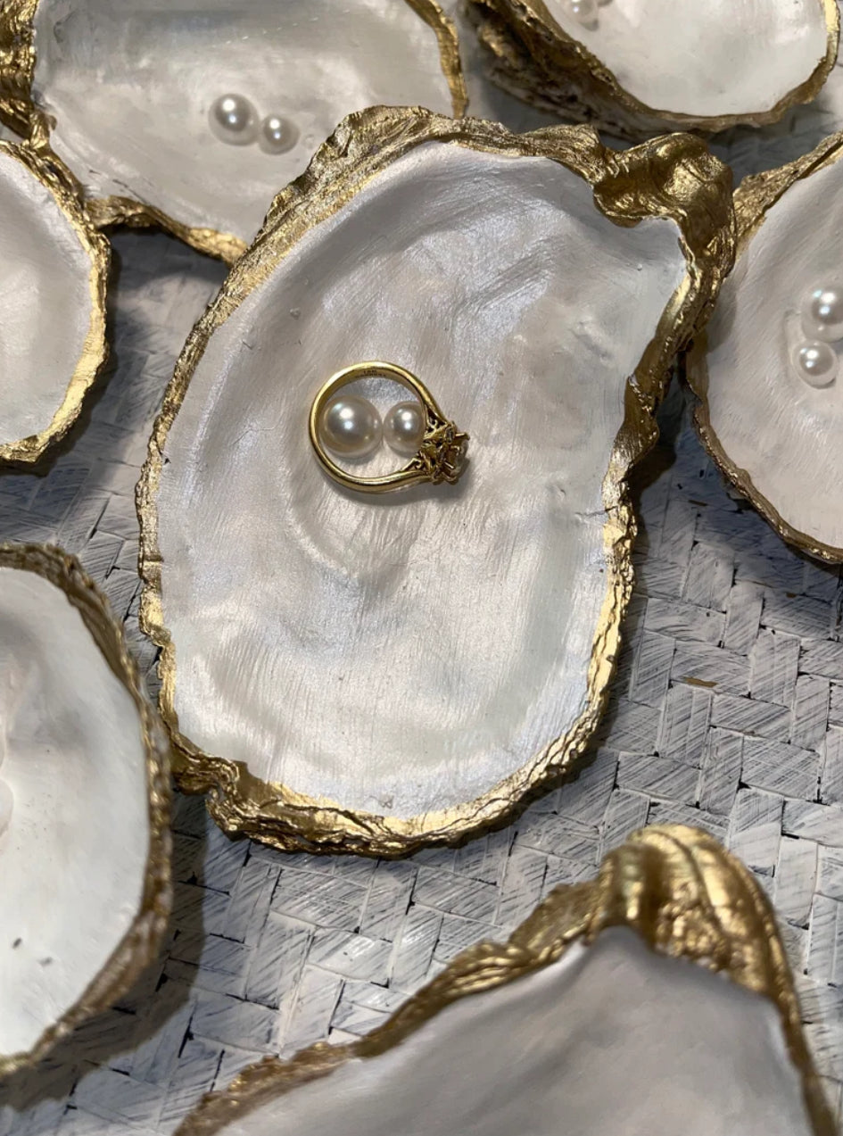 Pearl Oyster Jewelry Dish