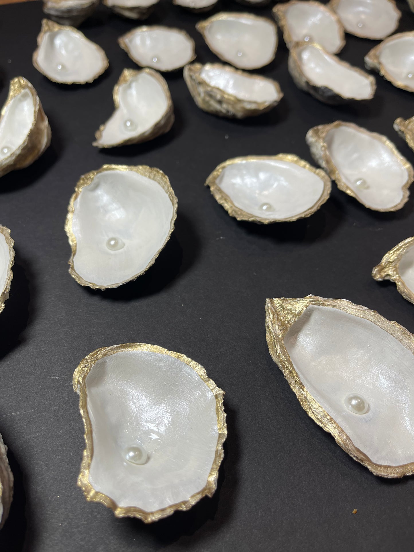 Mini Pearl Oyster Ring Dish